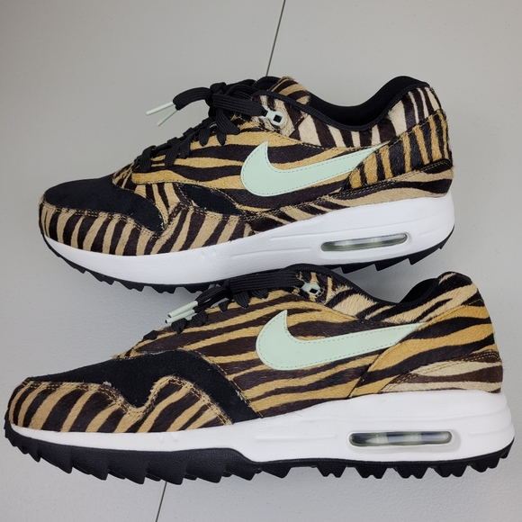 Nike Air Max 1 Golf NRG Tiger Men's sz 9.5 DH1301 800 - Picture 9 of 12